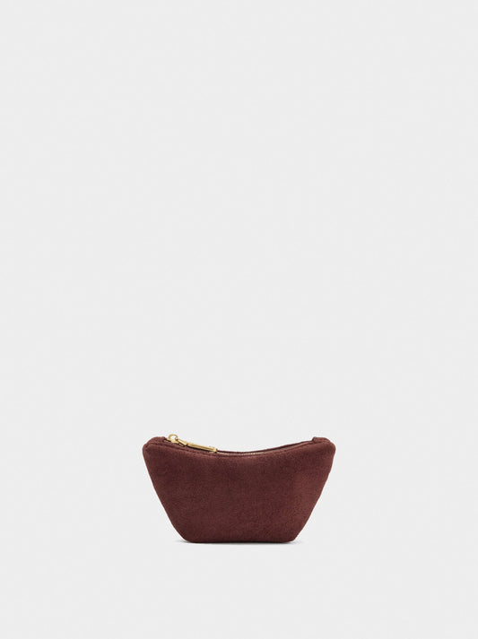 Coin Purse With Leather-Effect