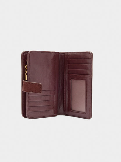 Wallet With Leather-Effect