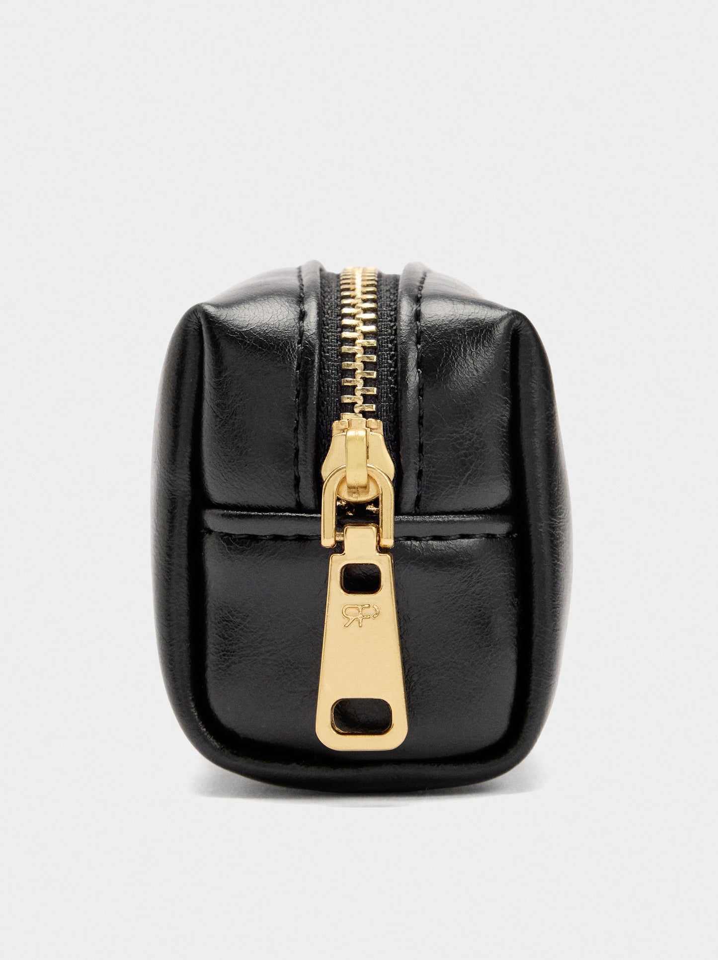 Coin Purse With Varnished Effect