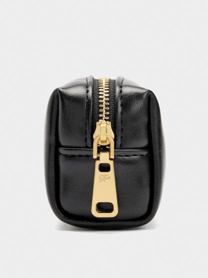 Coin Purse With Varnished Effect