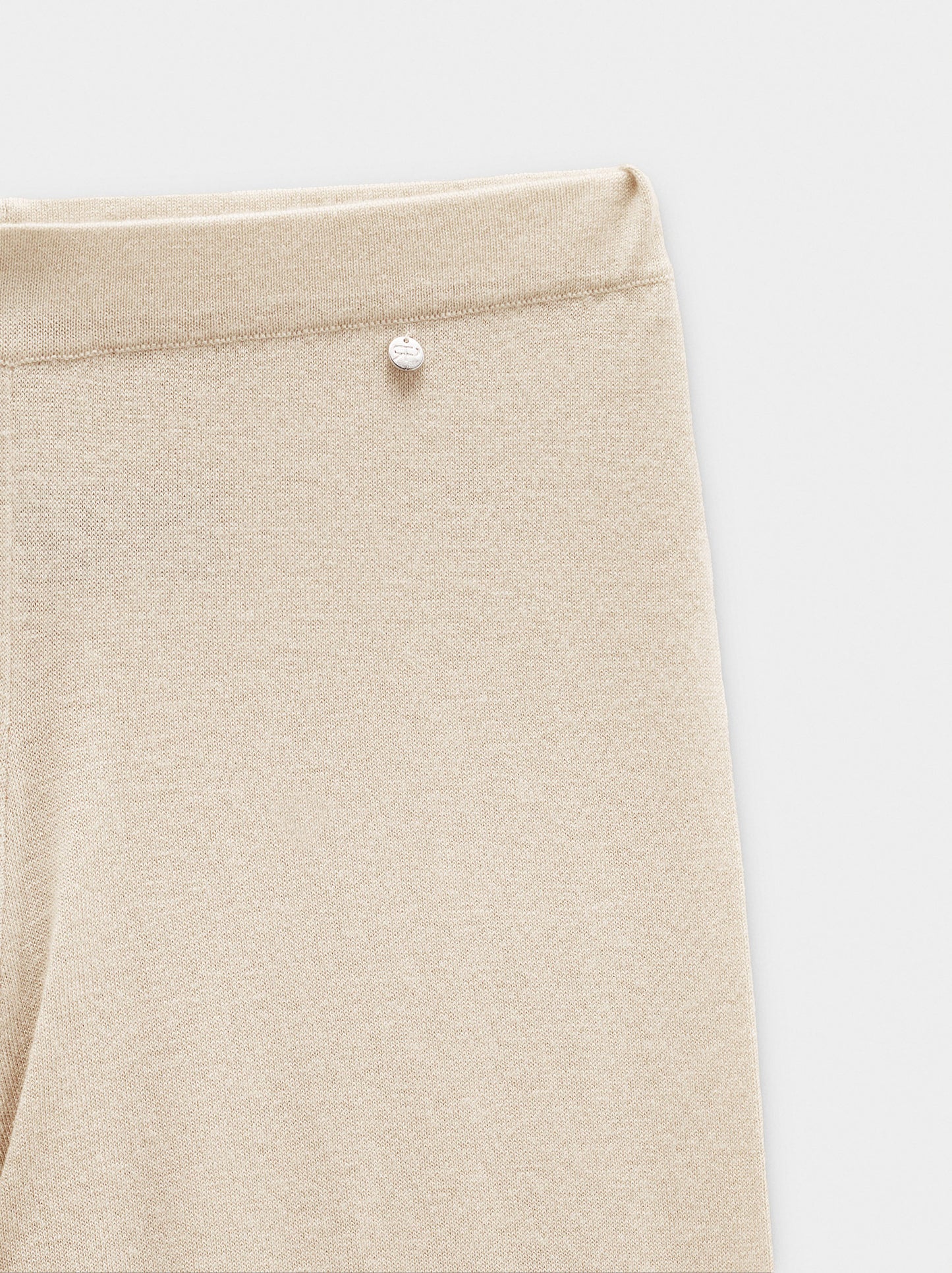 Mesh Knit Trousers With A Wool Blend