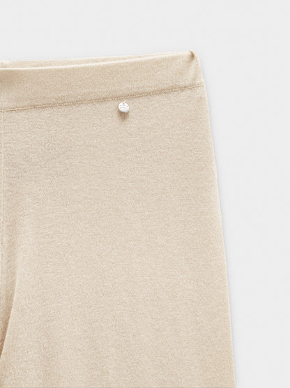 Mesh Knit Trousers With A Wool Blend