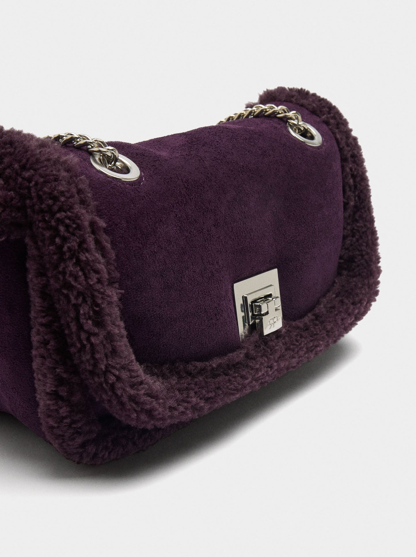 Party Bag With Fur Effect Borders