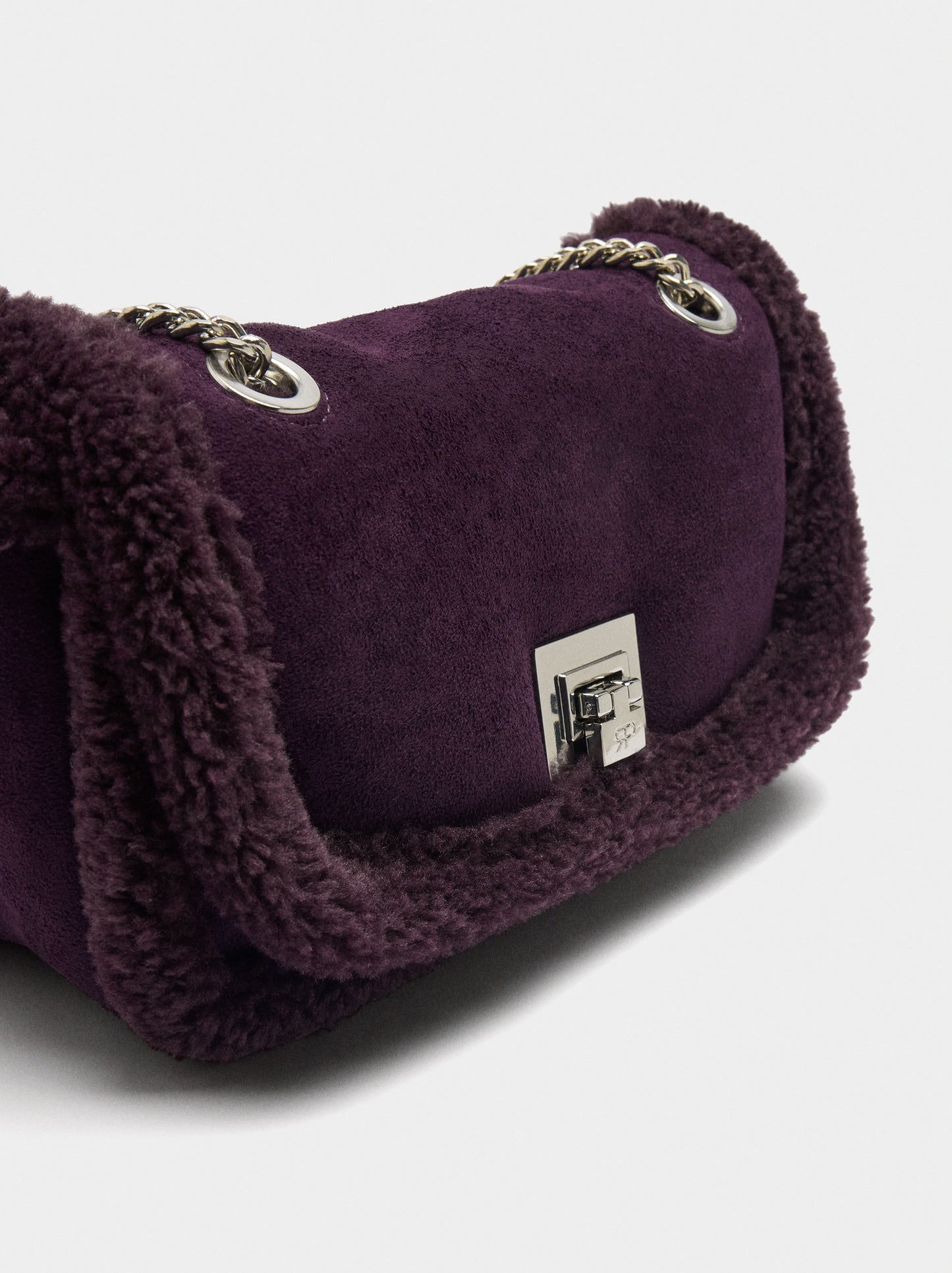 Party Bag With Fur Effect Borders