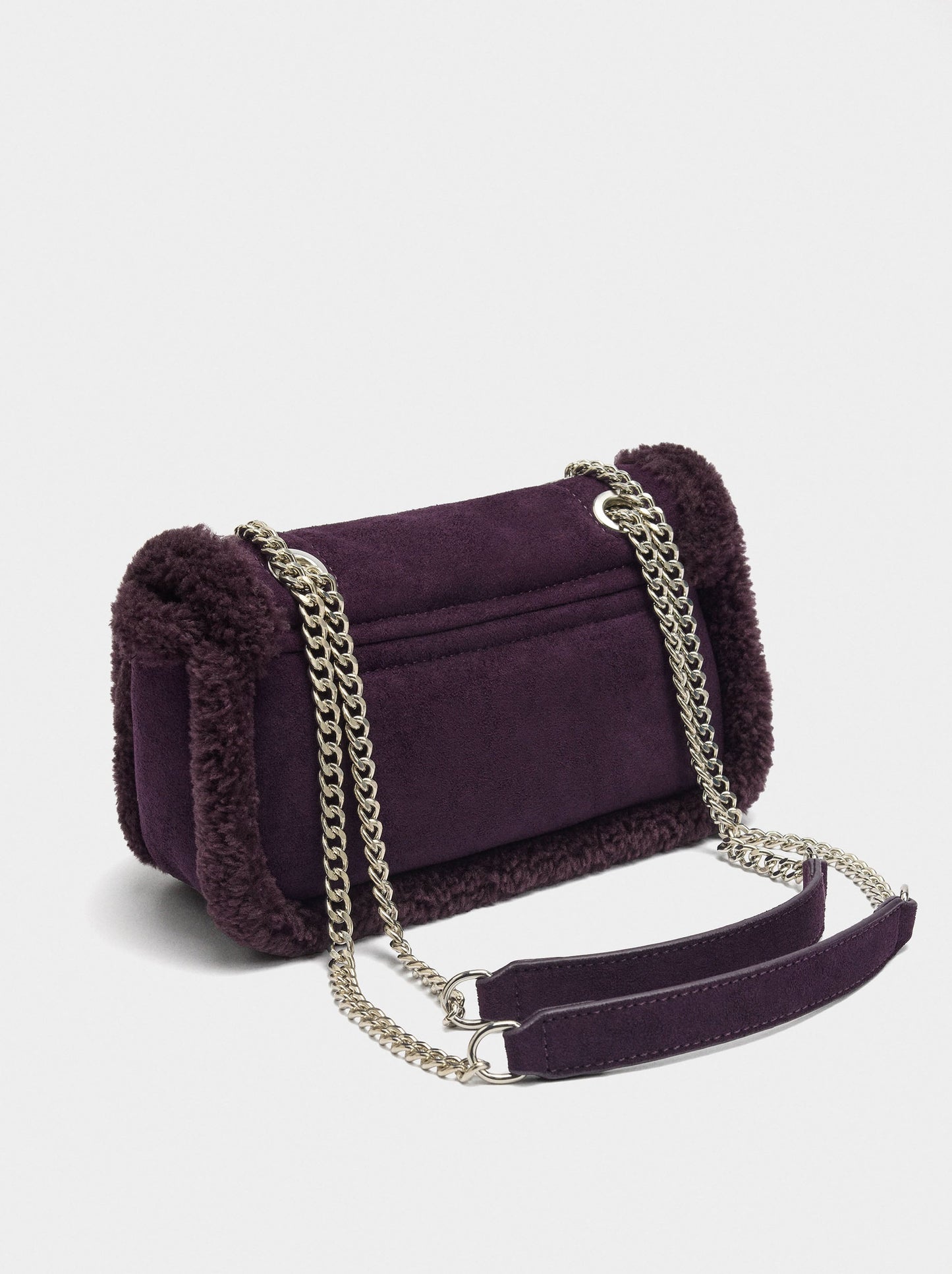 Party Bag With Fur Effect Borders