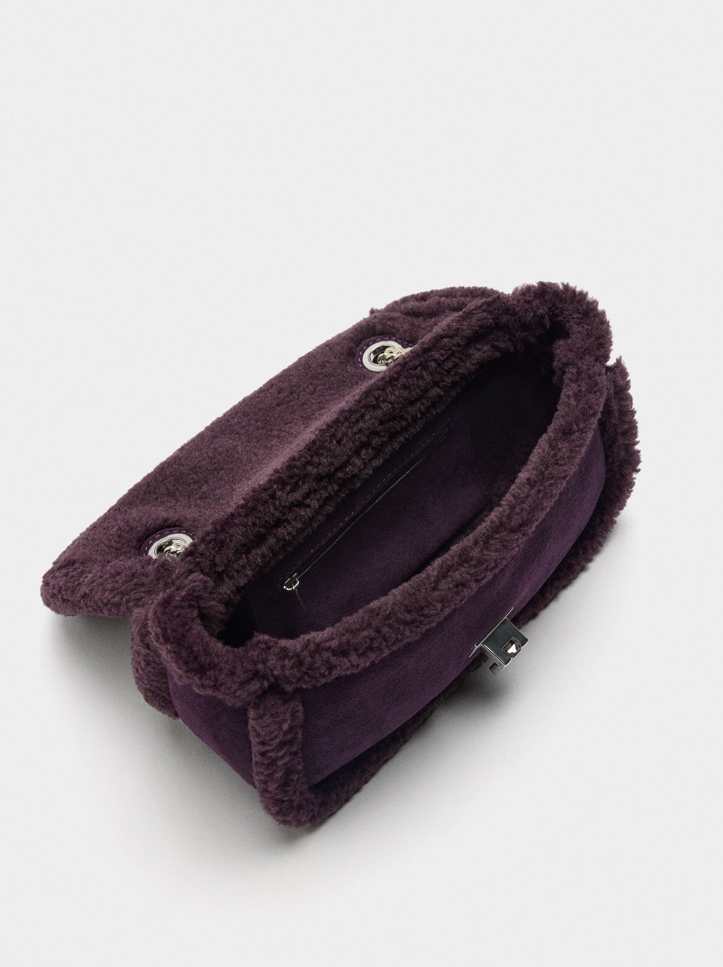 Party Bag With Fur Effect Borders