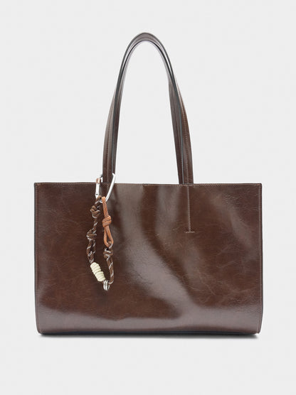 Shopper Bag With Pendant