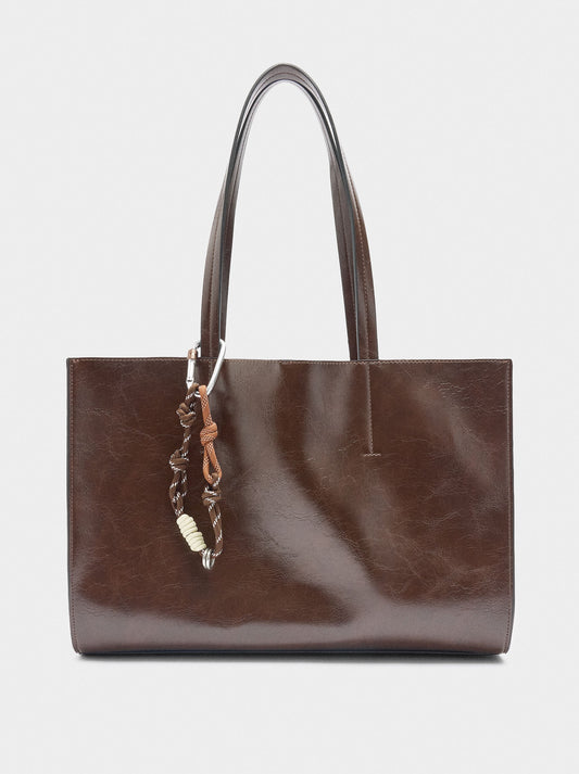 Shopper Bag With Pendant