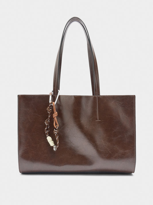 Shopper Bag With Pendant