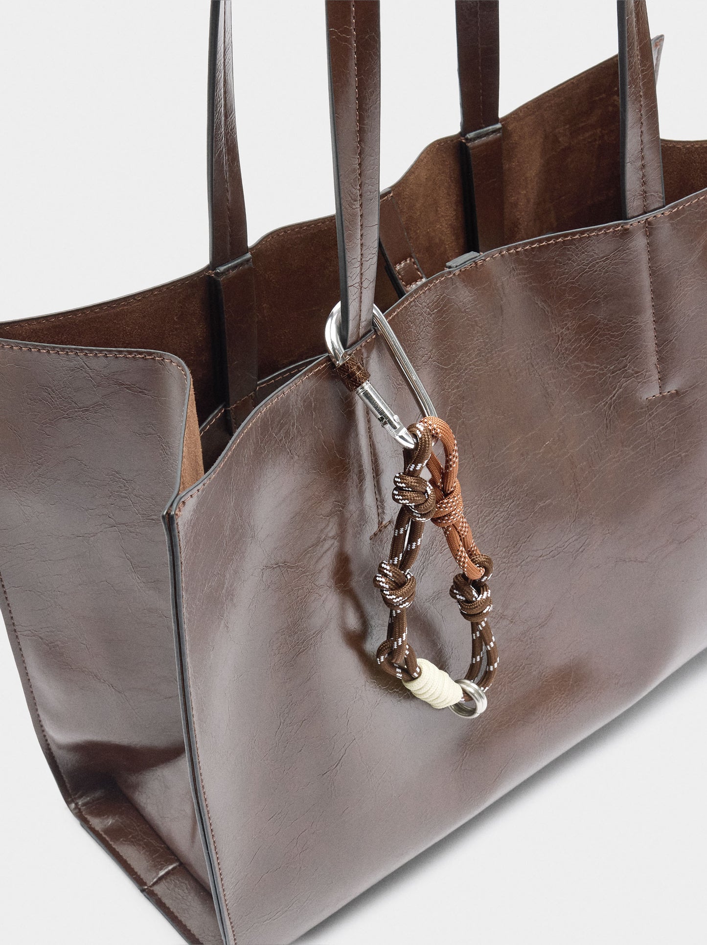 Shopper Bag With Pendant