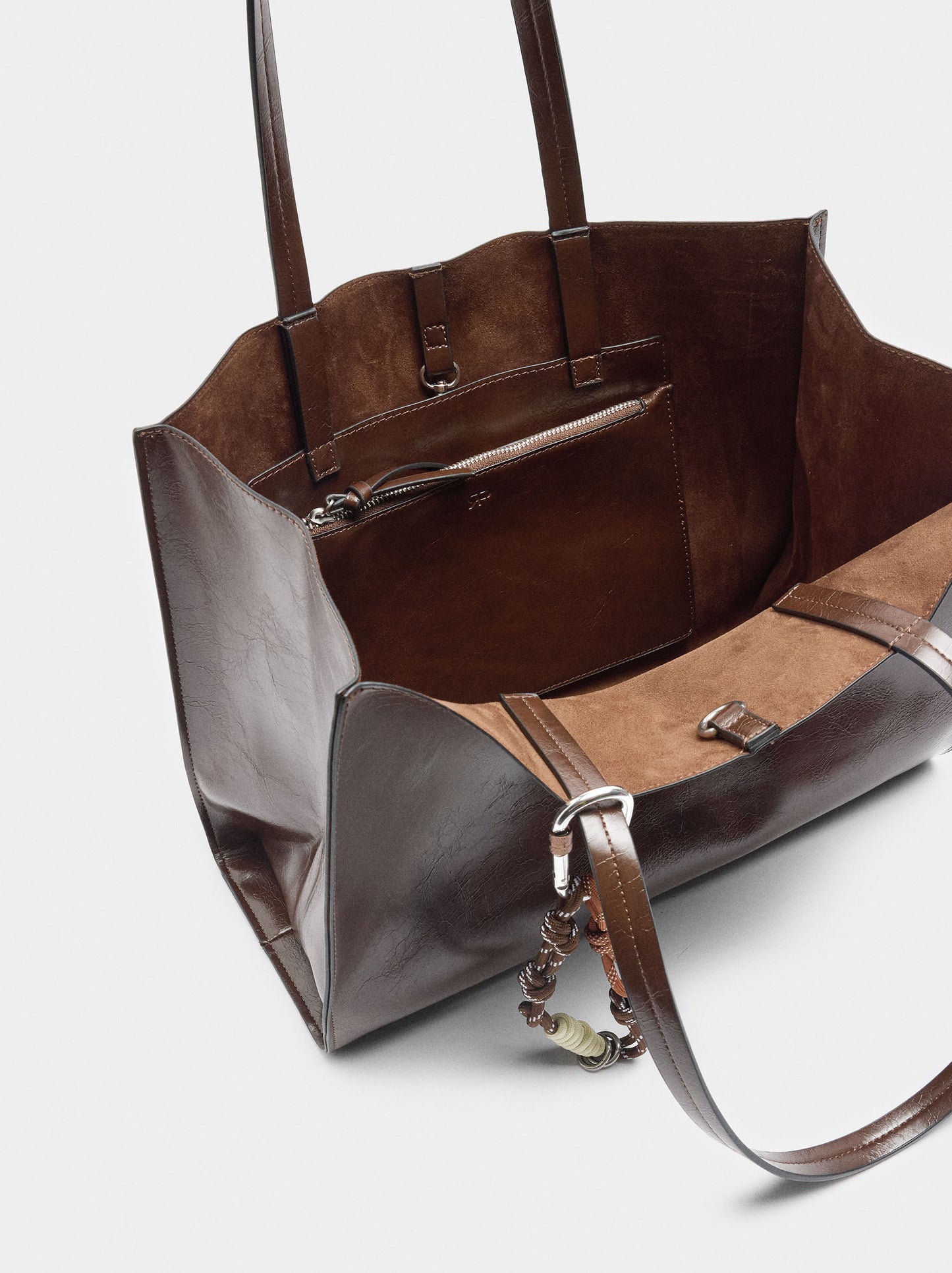 Shopper Bag With Pendant