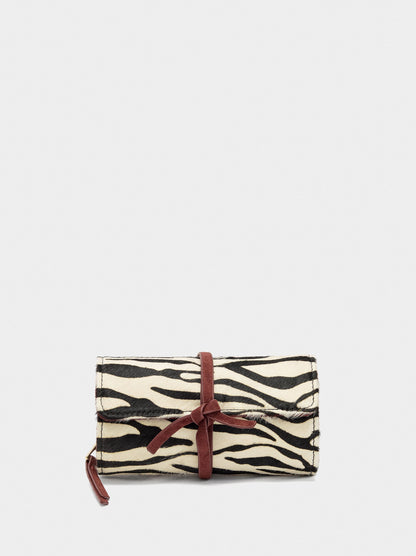 Jewellery Roll With Leather