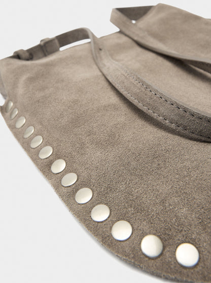 Leather Crossbody Bag With Studs