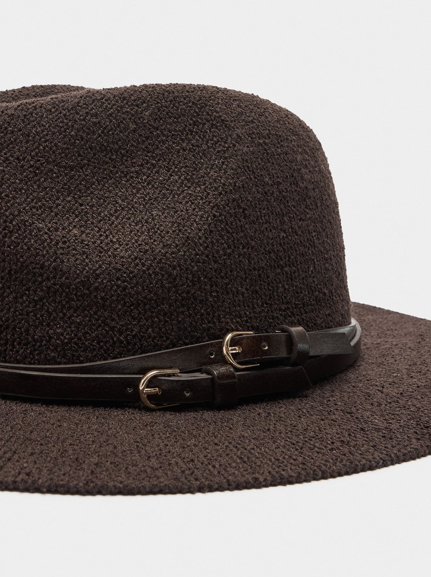 Knit Hat Belts With Buckles