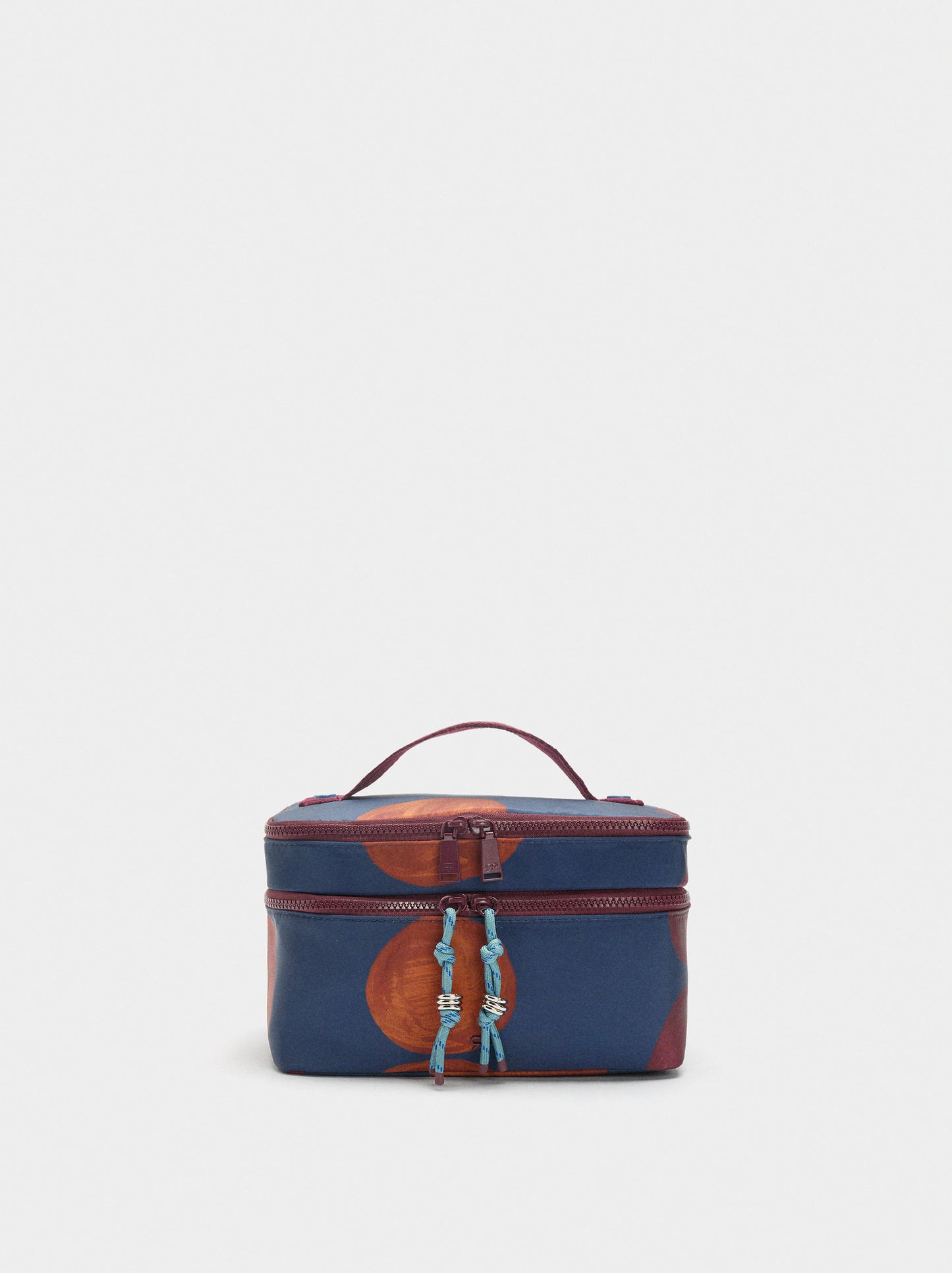 Nylon Necessaire With Printed Design