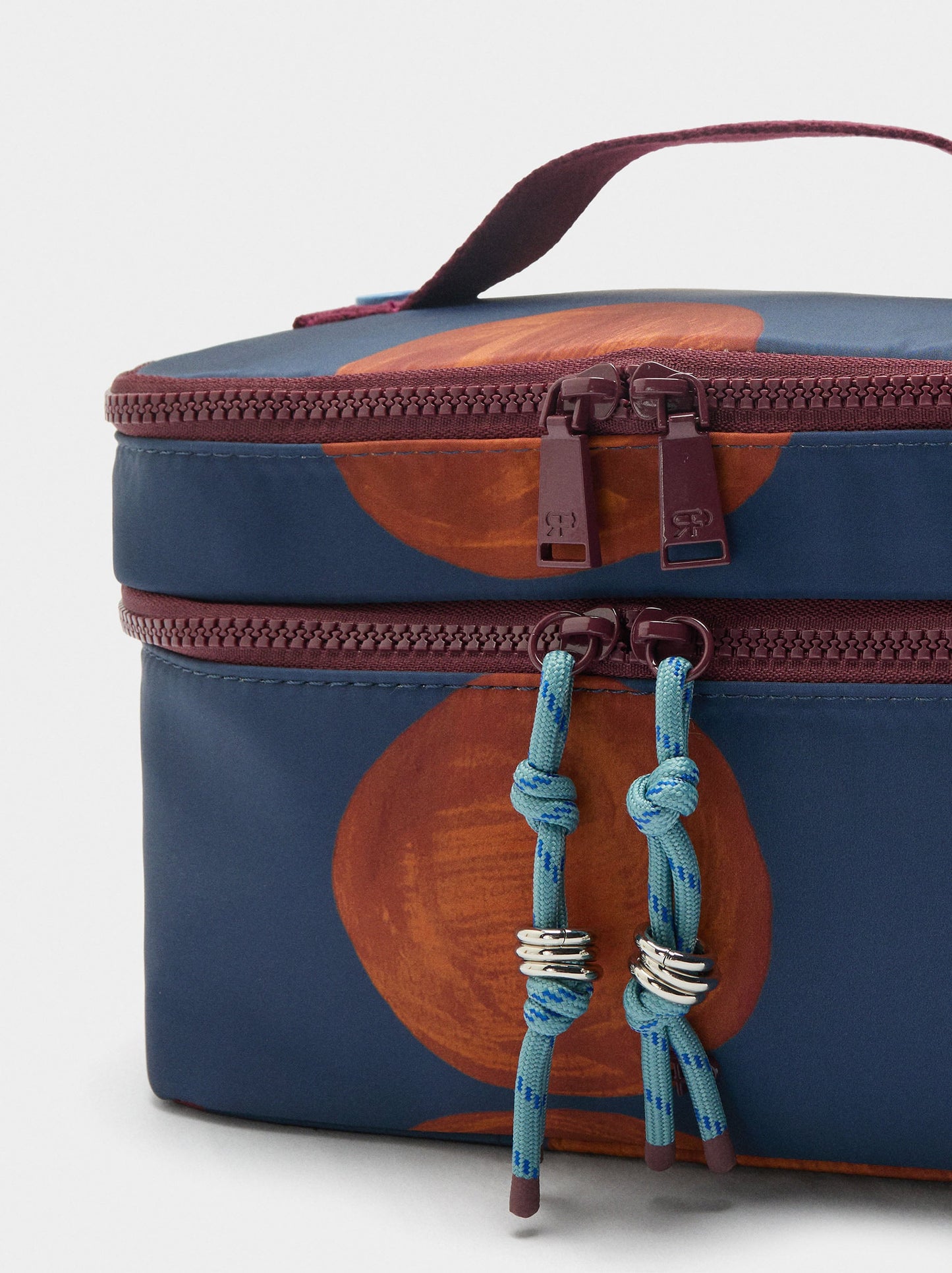 Nylon Necessaire With Printed Design