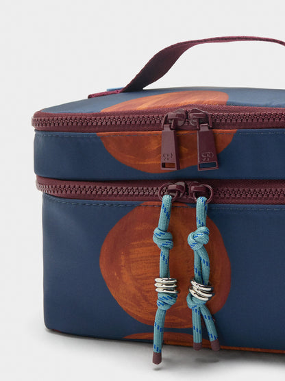 Nylon Necessaire With Printed Design