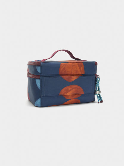 Nylon Necessaire With Printed Design