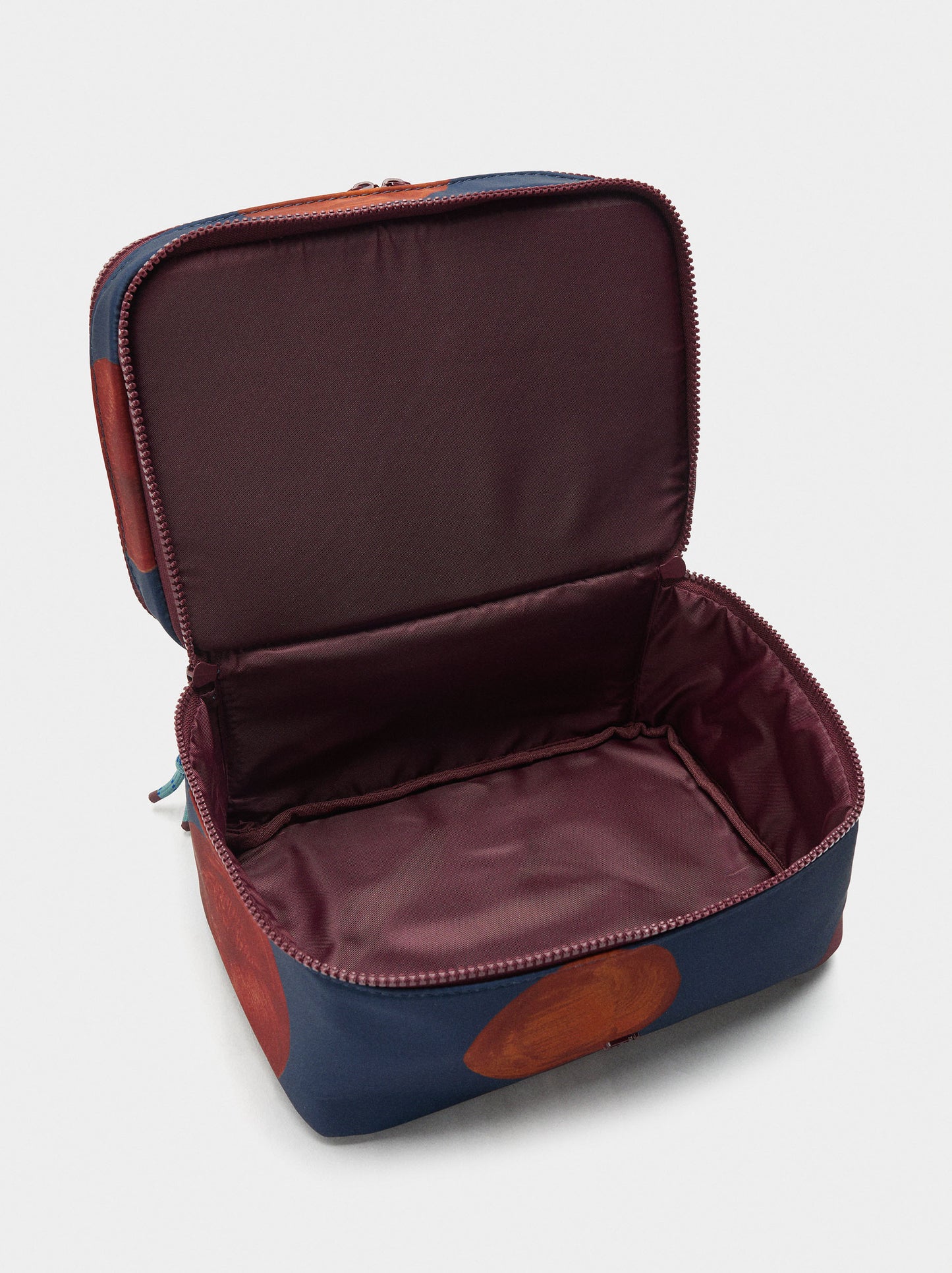 Nylon Necessaire With Printed Design