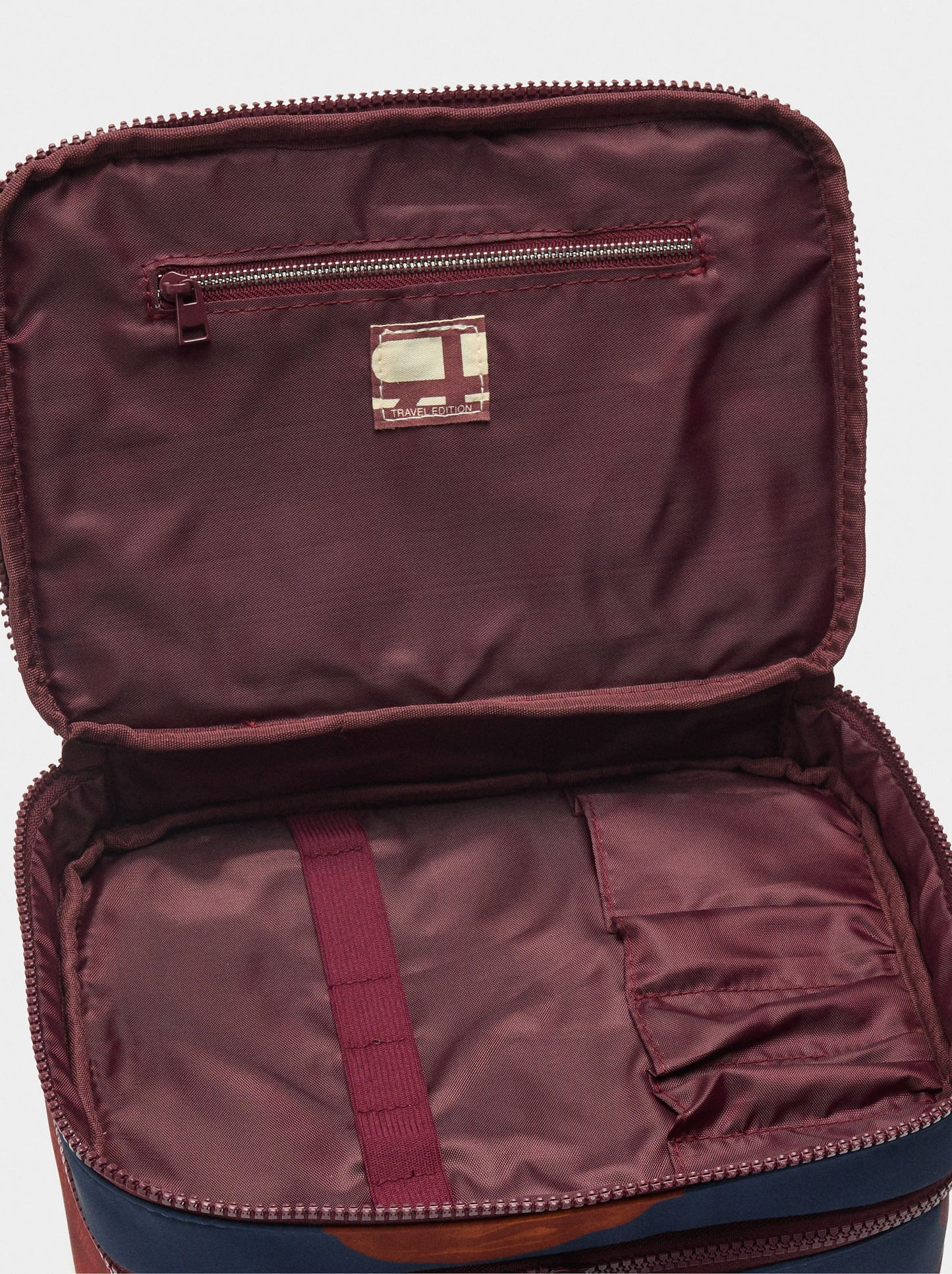 Nylon Necessaire With Printed Design