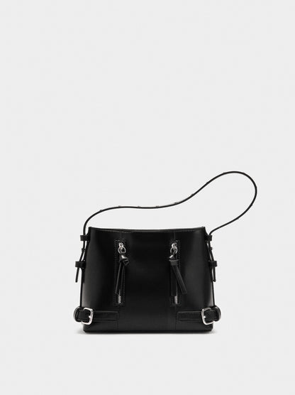 Bucket Bag With Buckles