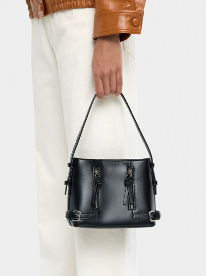Bucket Bag With Buckles