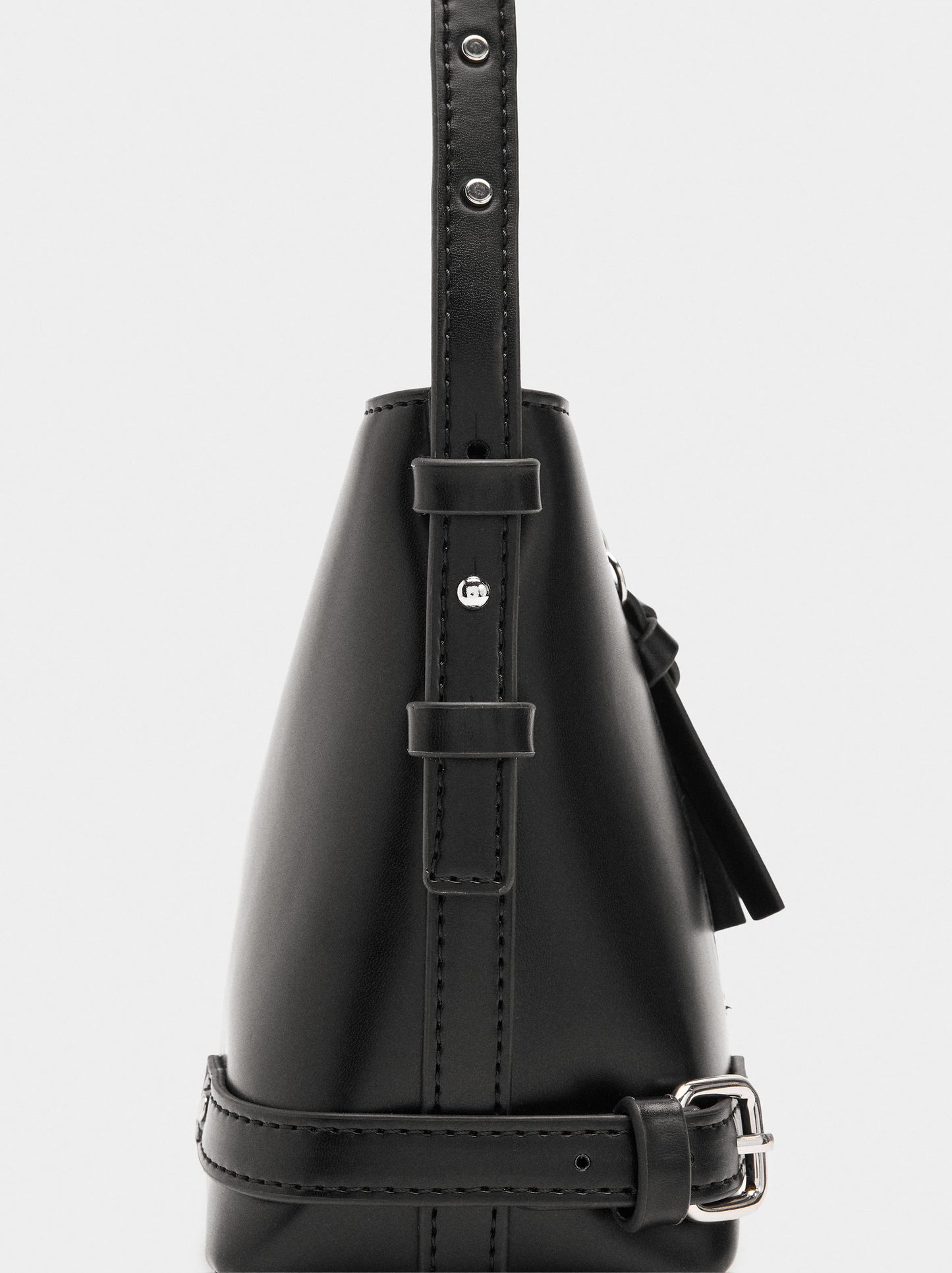 Bucket Bag With Buckles
