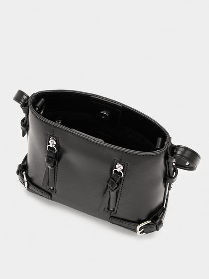 Bucket Bag With Buckles