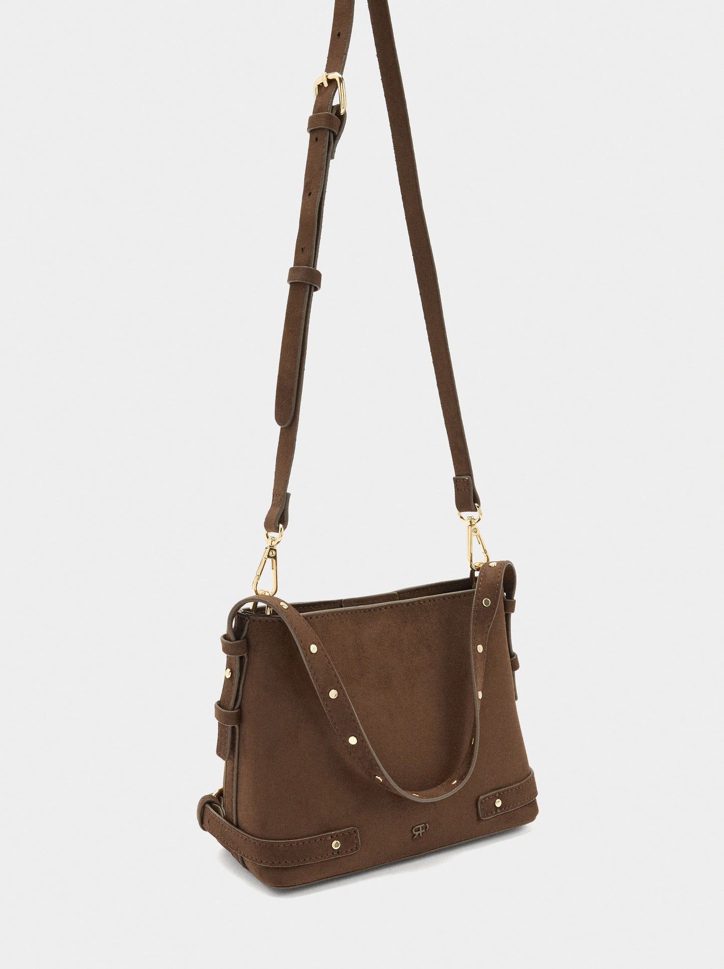 Bucket Bag Leather-Effect With Buckles