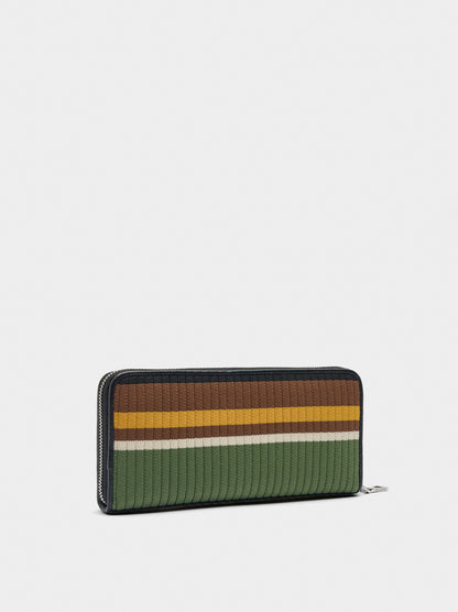 Mesh Wallet With Stripes L
