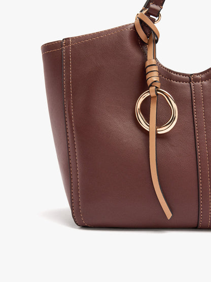 Plain Tote Bag With Zipper Closure