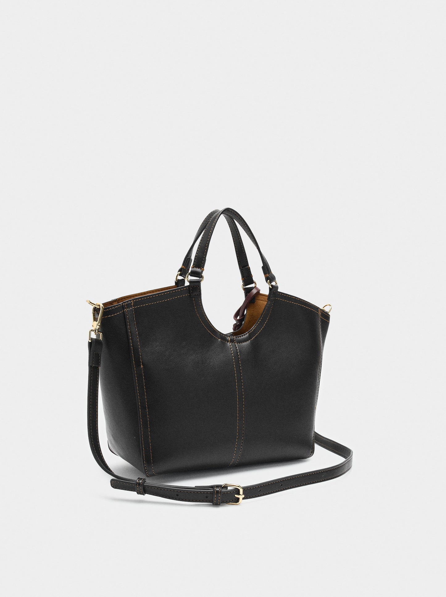 Plain Tote Bag With Zipper Closure