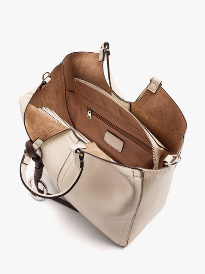 Plain Tote Bag With Zipper Closure