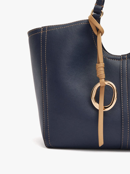 Plain Tote Bag With Zipper Closure