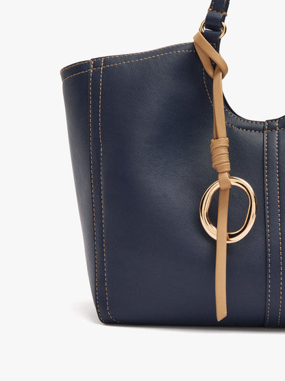 Plain Tote Bag With Zipper Closure
