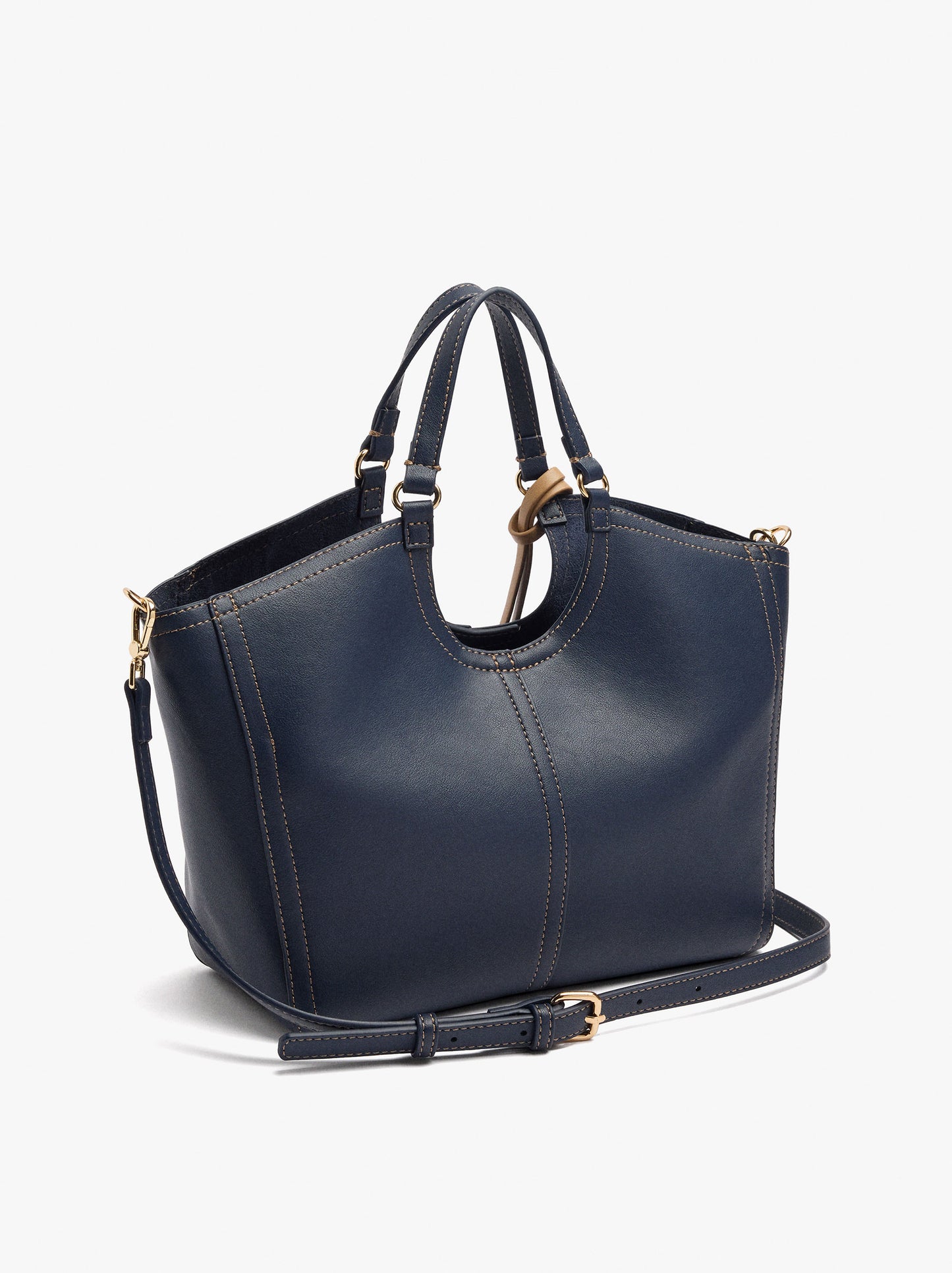 Plain Tote Bag With Zipper Closure