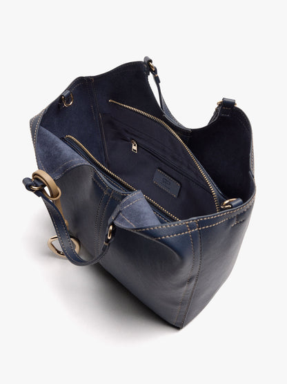 Plain Tote Bag With Zipper Closure