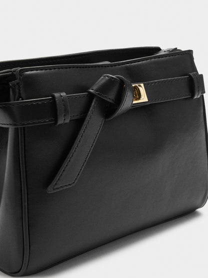 Crossbody Bag With Belt Detail