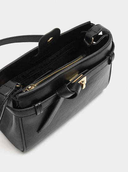 Crossbody Bag With Belt Detail