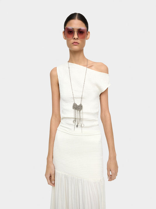 Asymmetric Top With Texture