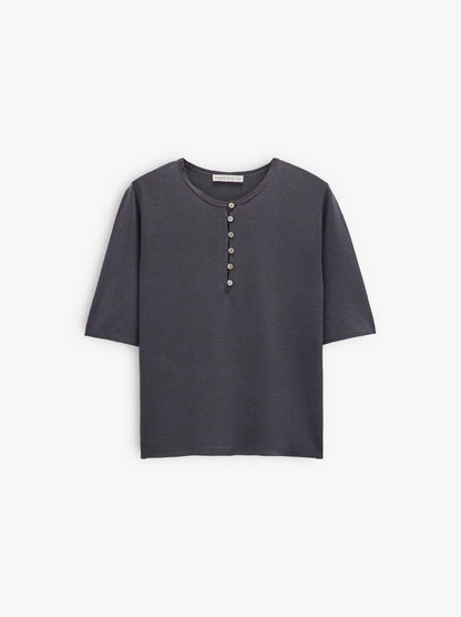 Knit Sweater With Buttons