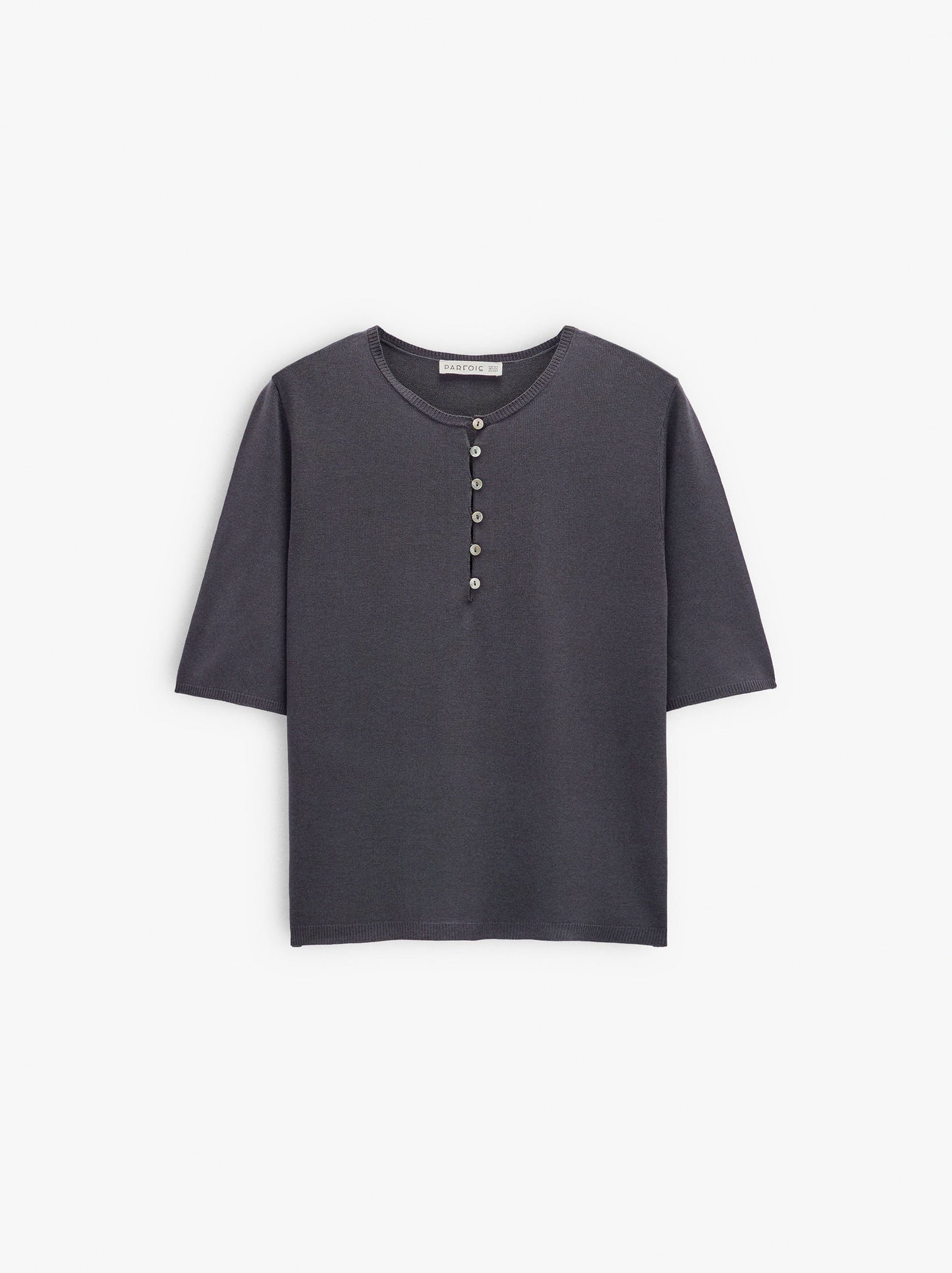 Knit Sweater With Buttons