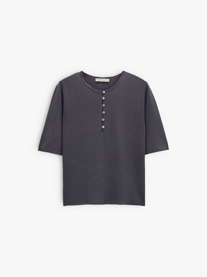 Knit Sweater With Buttons