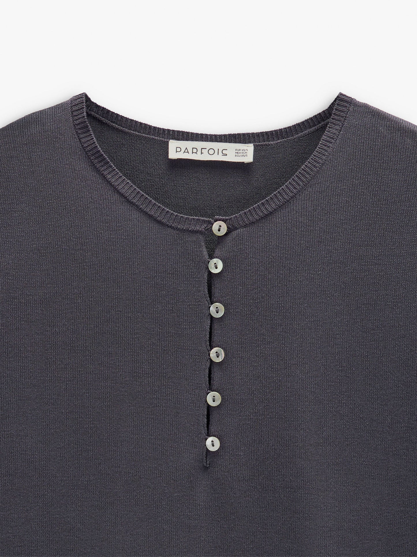 Knit Sweater With Buttons