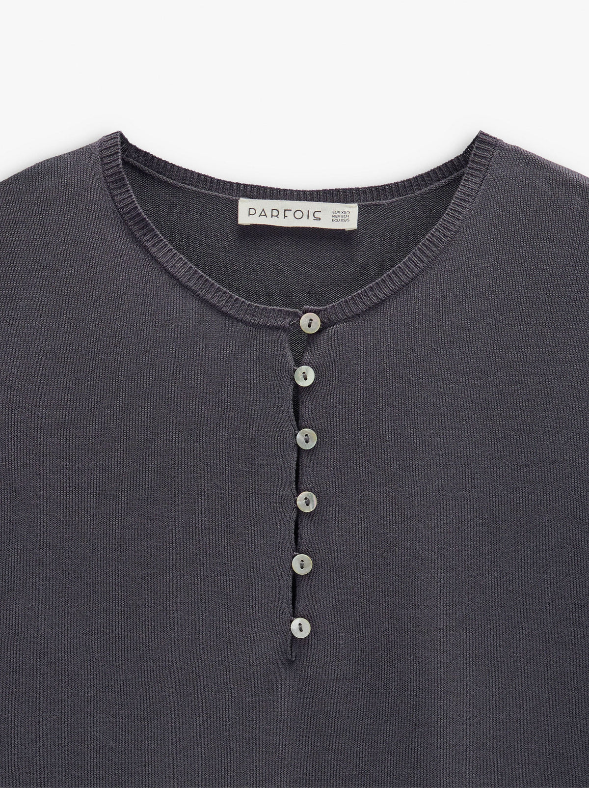 Knit Sweater With Buttons