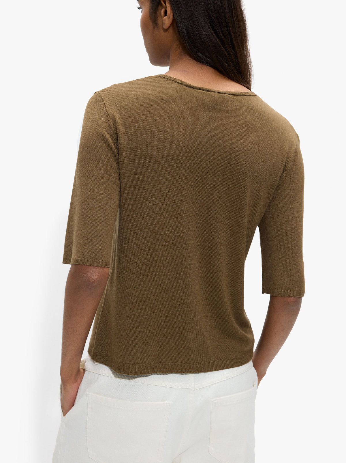 Knit Sweater With Buttons