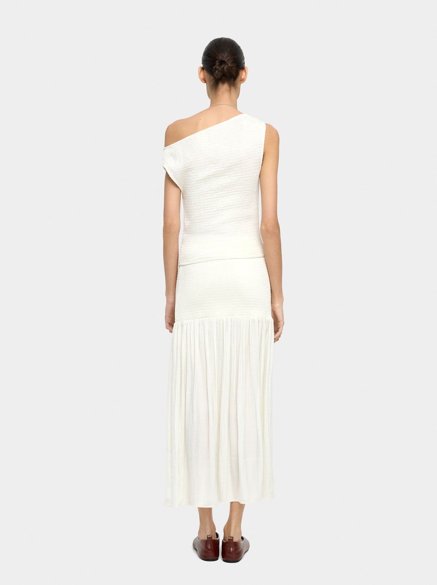 Long Skirt With Texture