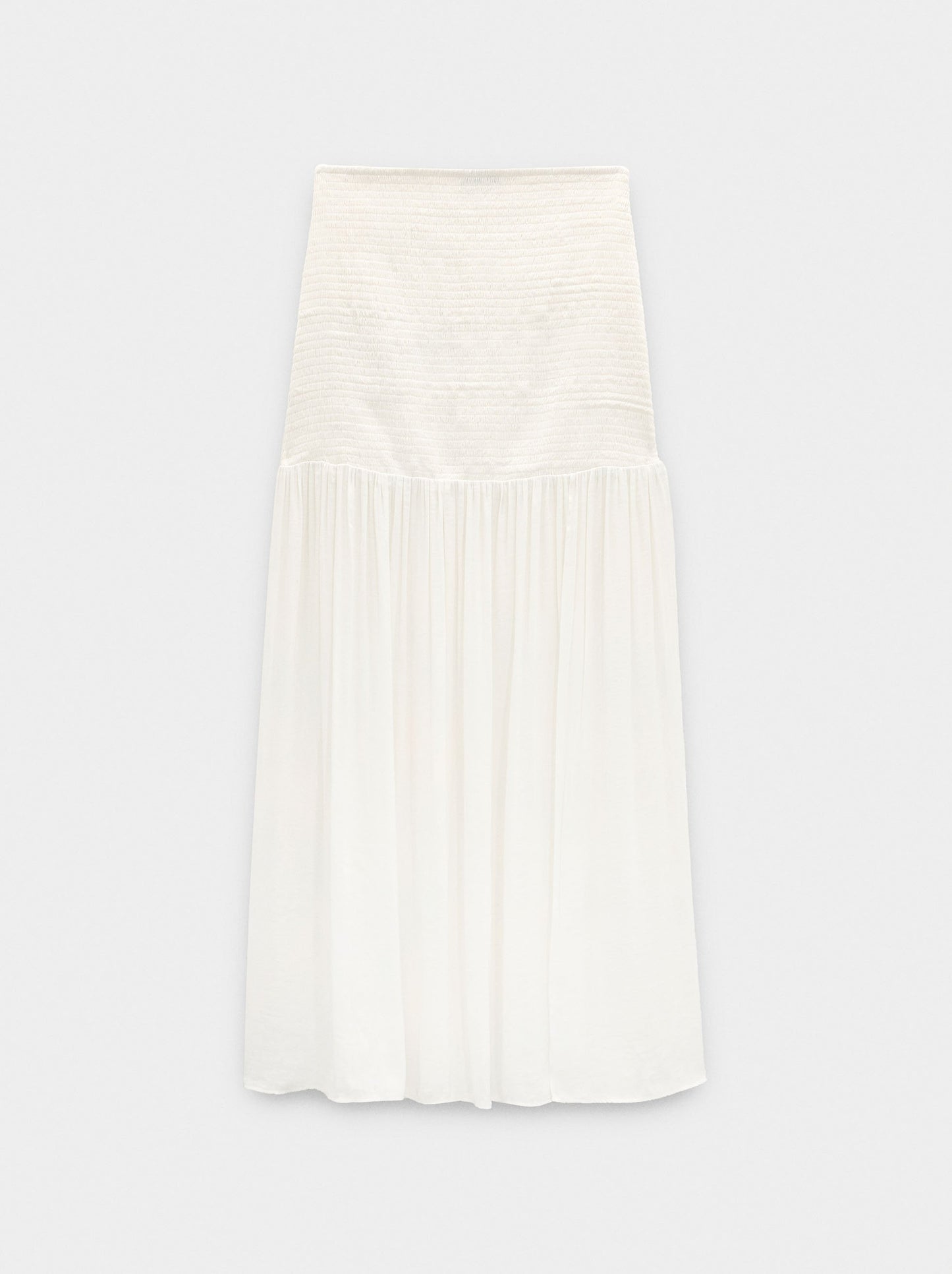 Long Skirt With Texture