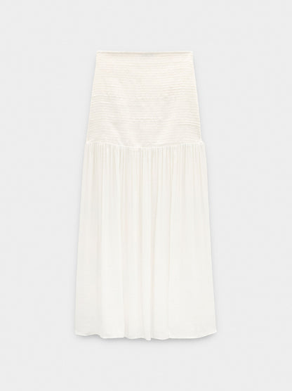 Long Skirt With Texture