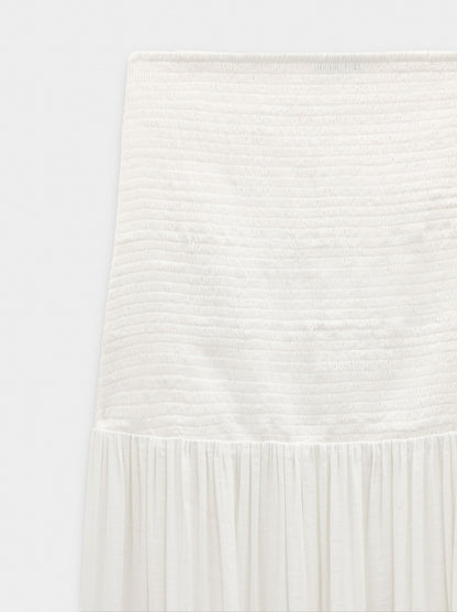 Long Skirt With Texture